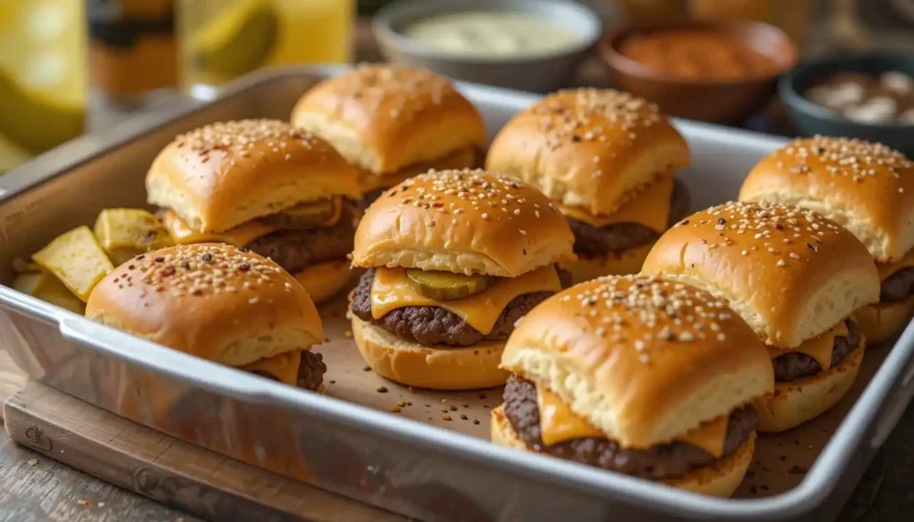 Cheeseburger Sliders