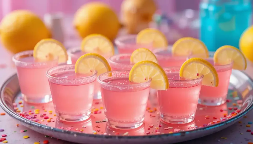 Pink Lemonade Jello Shots