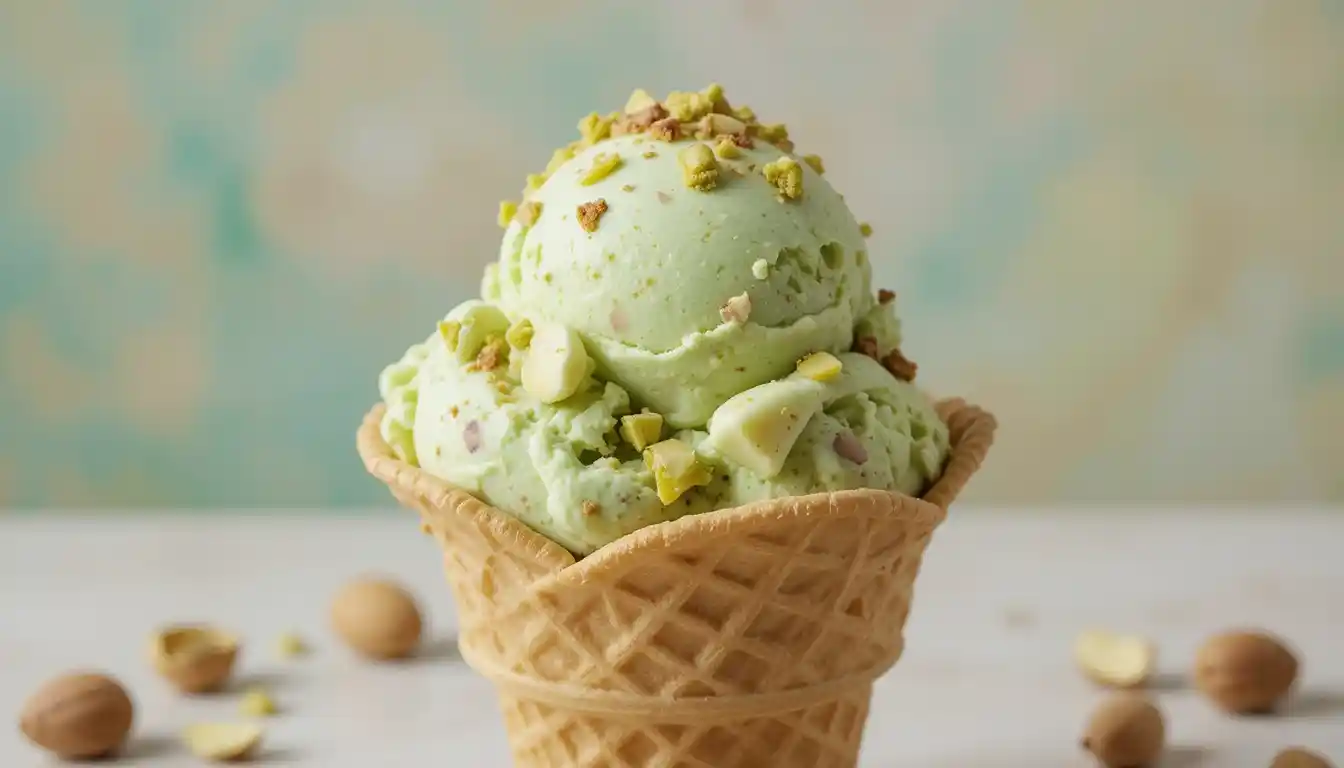 Pistachio Cheesecake Ice Cream
