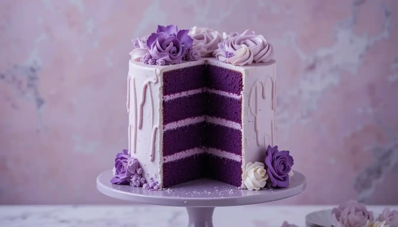 Purple Velvet Cake