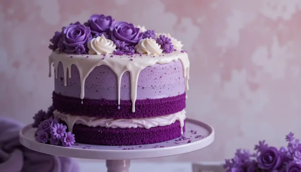 Purple Velvet Cake