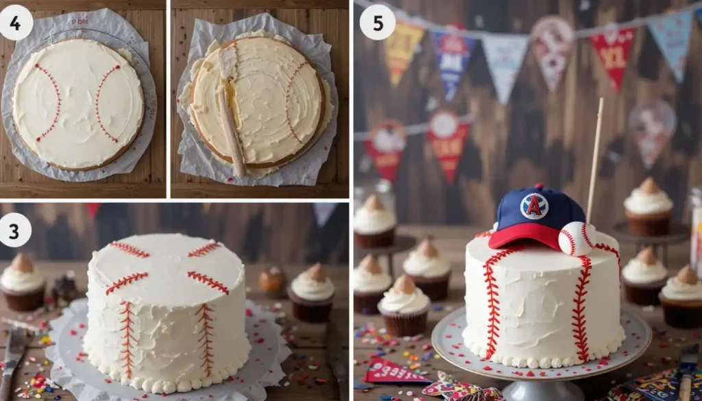 baseball cake