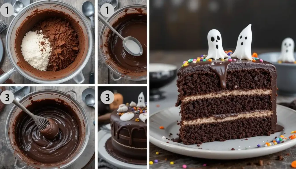 chocolate cake recipe from scratch easy halloween