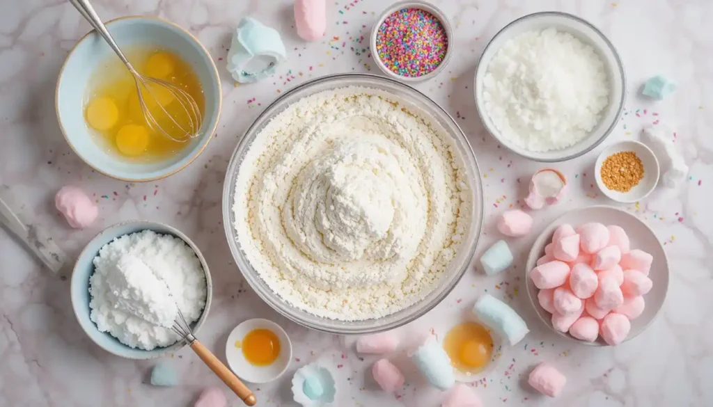 cotton candy cake