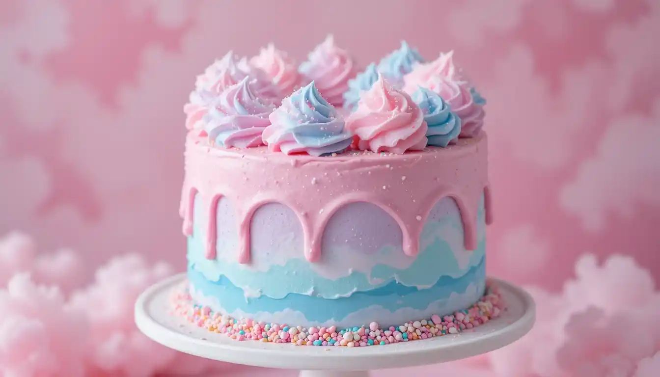 cotton candy cake