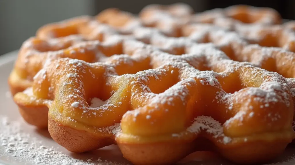 homemade funnel cake