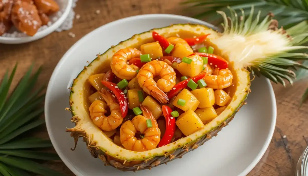 hawaiian pineapple shrimp recipe