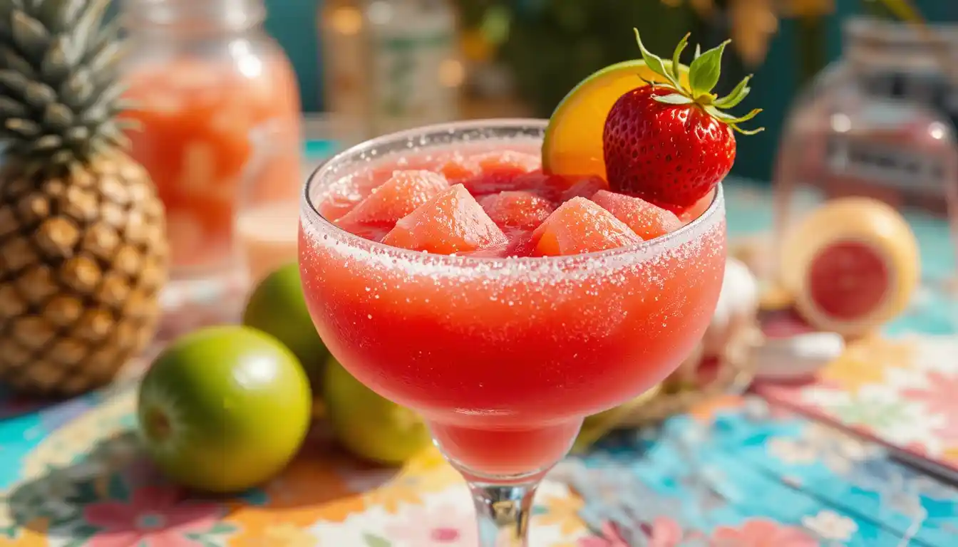 strawberry margarita recipe