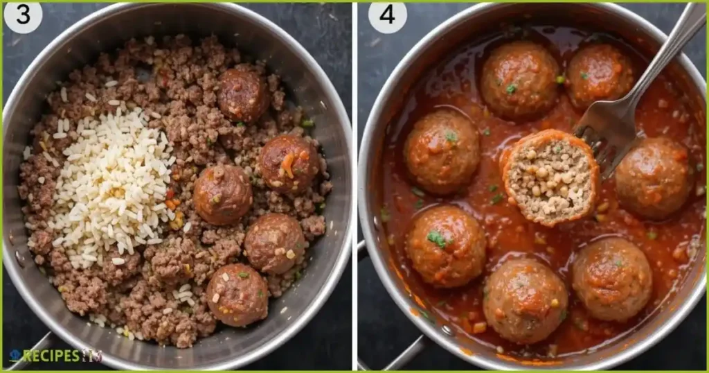 Easy Porcupine Meatballs